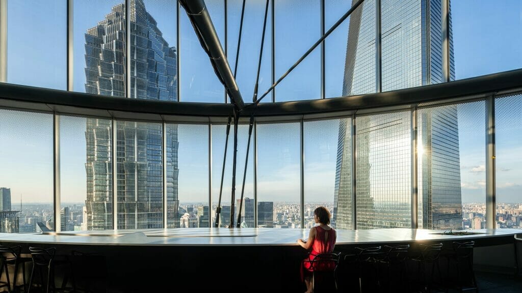 Pemandangan Shanghai Tower [divisare]
